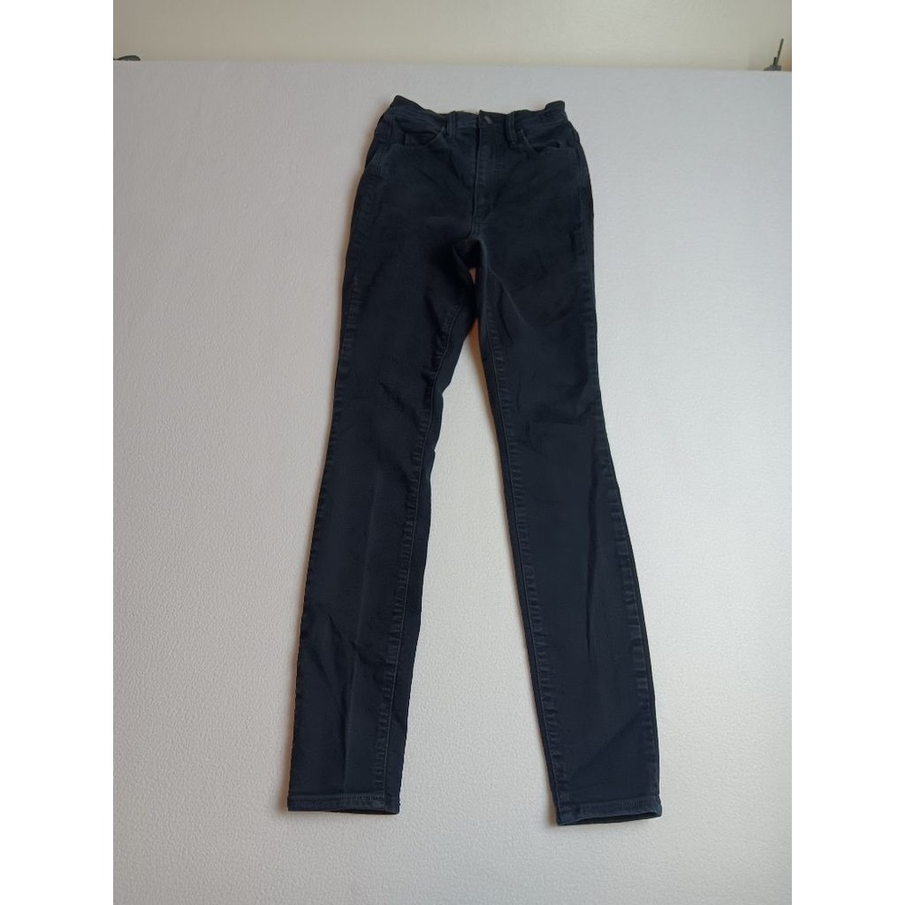 Universal Thread High Rise Skinny Jeans Womens 00R Black Stretch Denim